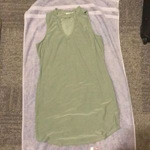 Maxi, casual chest open design